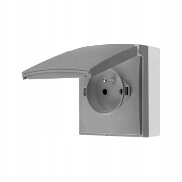 

Simon Aquaclick Gniazdo z/u z klapką szybkozłącza