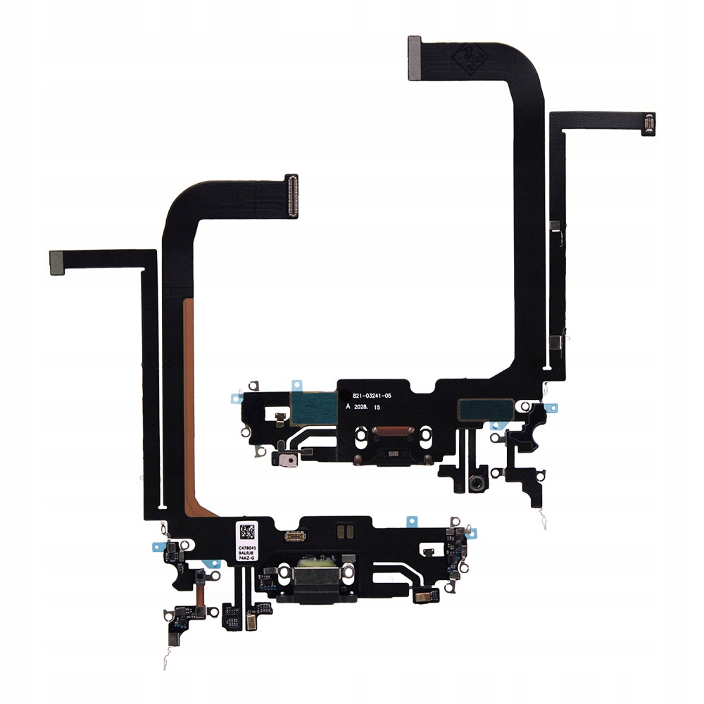 Org Złącze Ładowania Taśma Lightning IC Apple iPhone 13 Pro Max A2643 Black