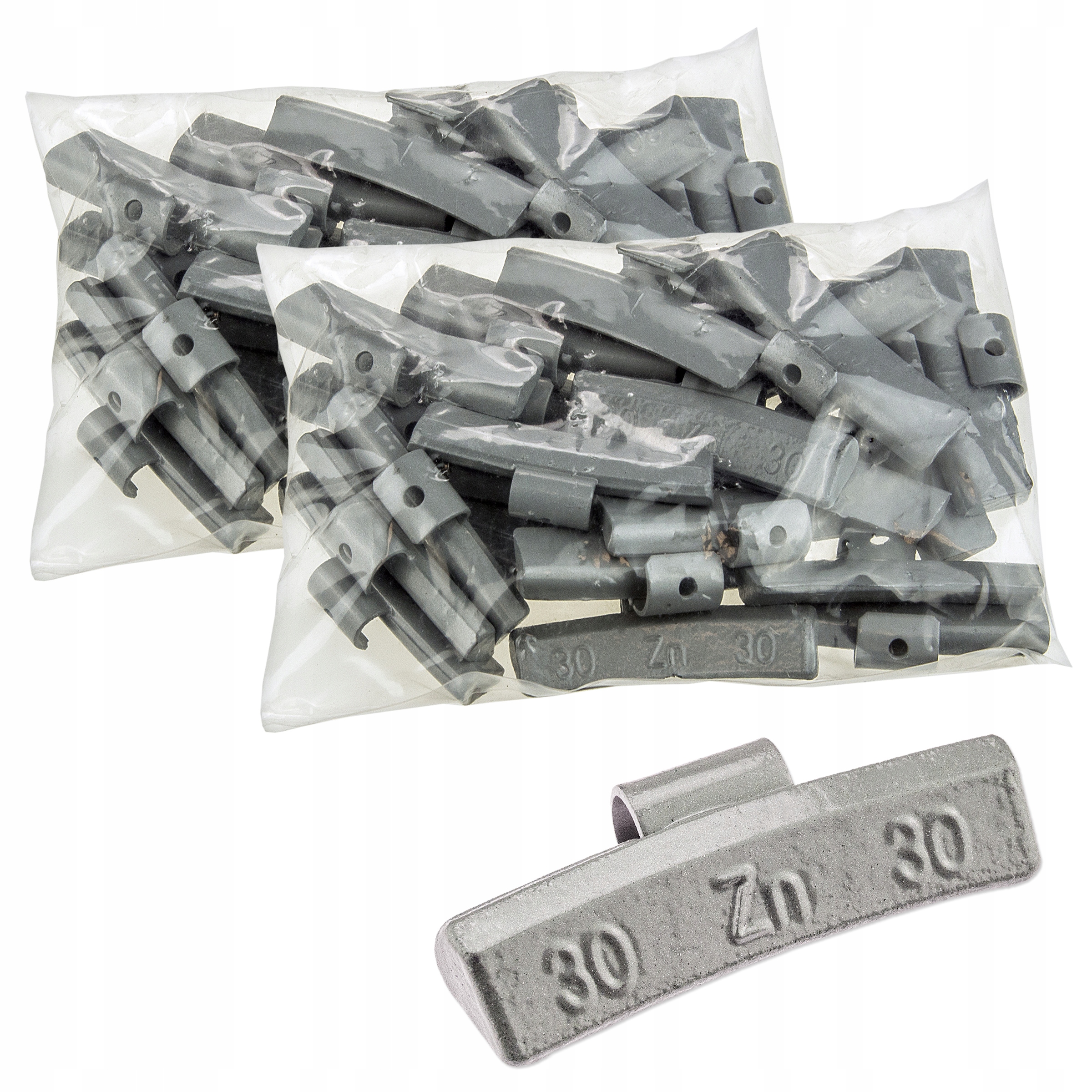 

Ciężarki Nabijane Zn do Felg Aluminiowych 30g x50