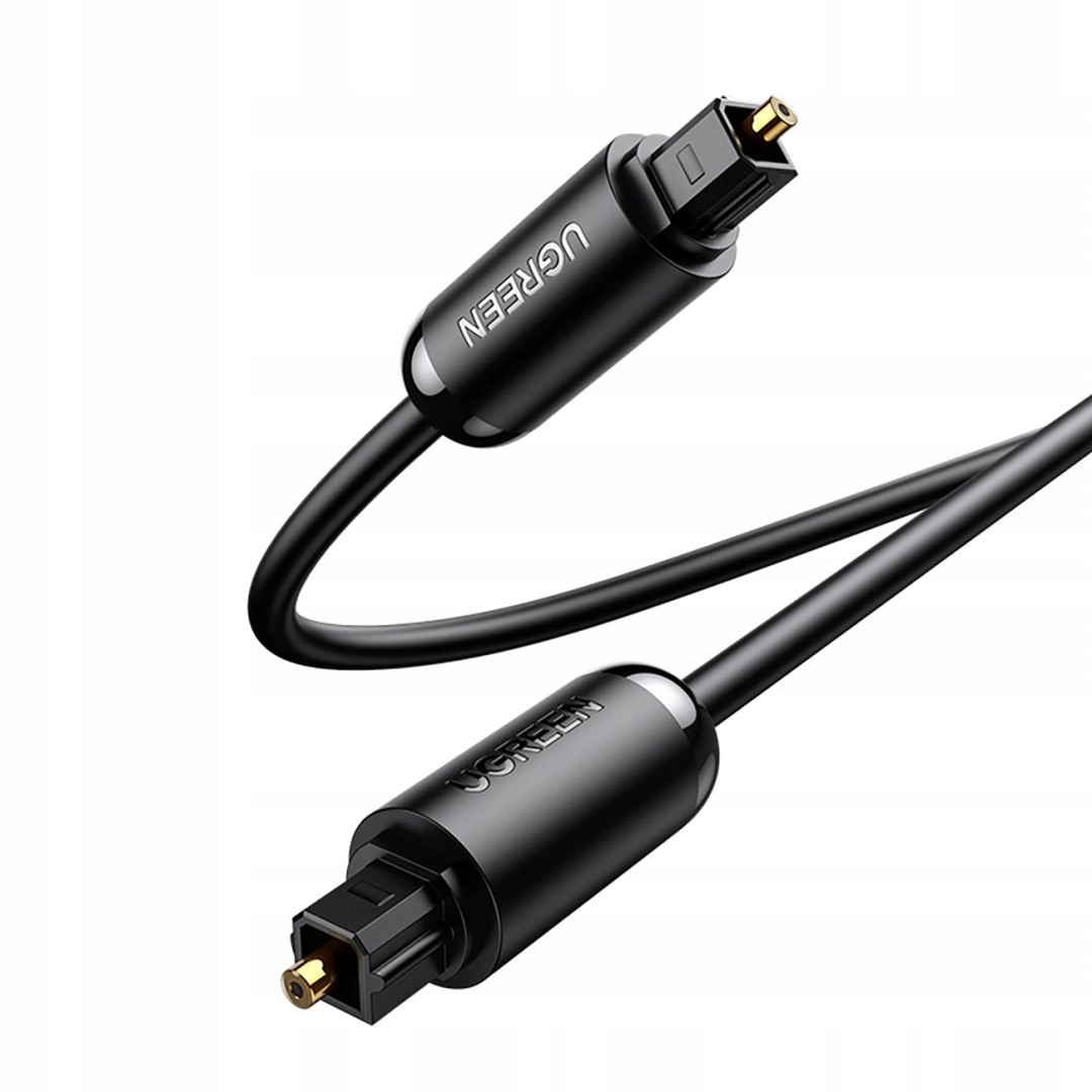 Kabel Ugreen AV122 70892 optyczny audio Toslink Spdif 2m czarny