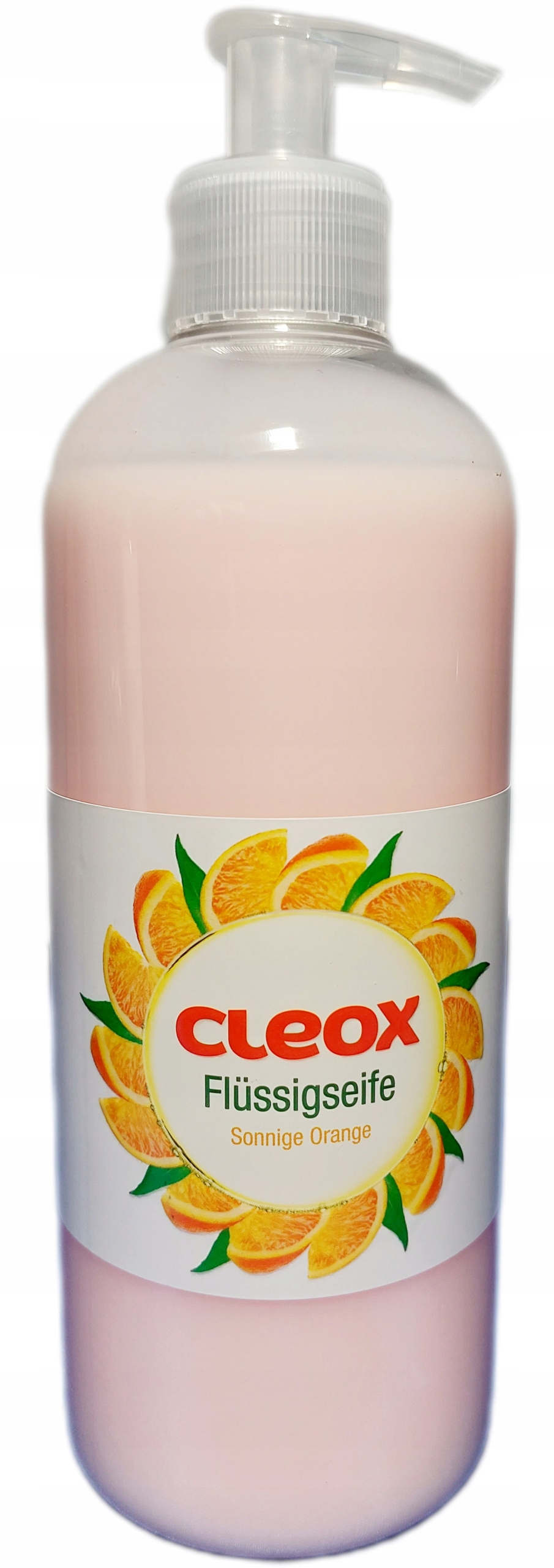 

Mydło w płynie Cleox 500 ml o zapachu pomarańczy