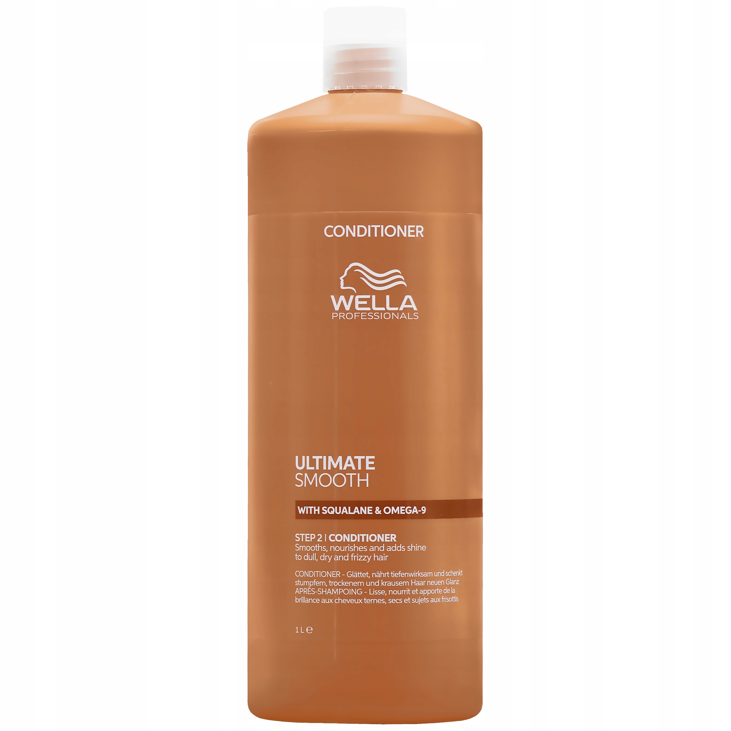 Hydratační kondicionér Wella Ultimate Smooth pro suché a krepaté vlasy 1000 ml