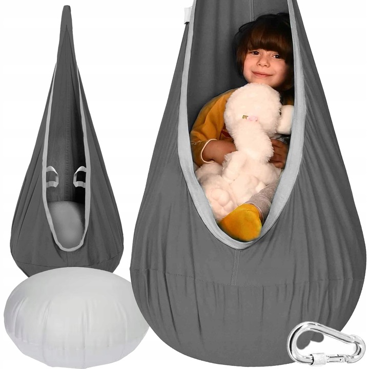 Kokon dla dzieci Fotel Wiszący Bujak huśtawka krzesło dmuchane Dla Dzieci