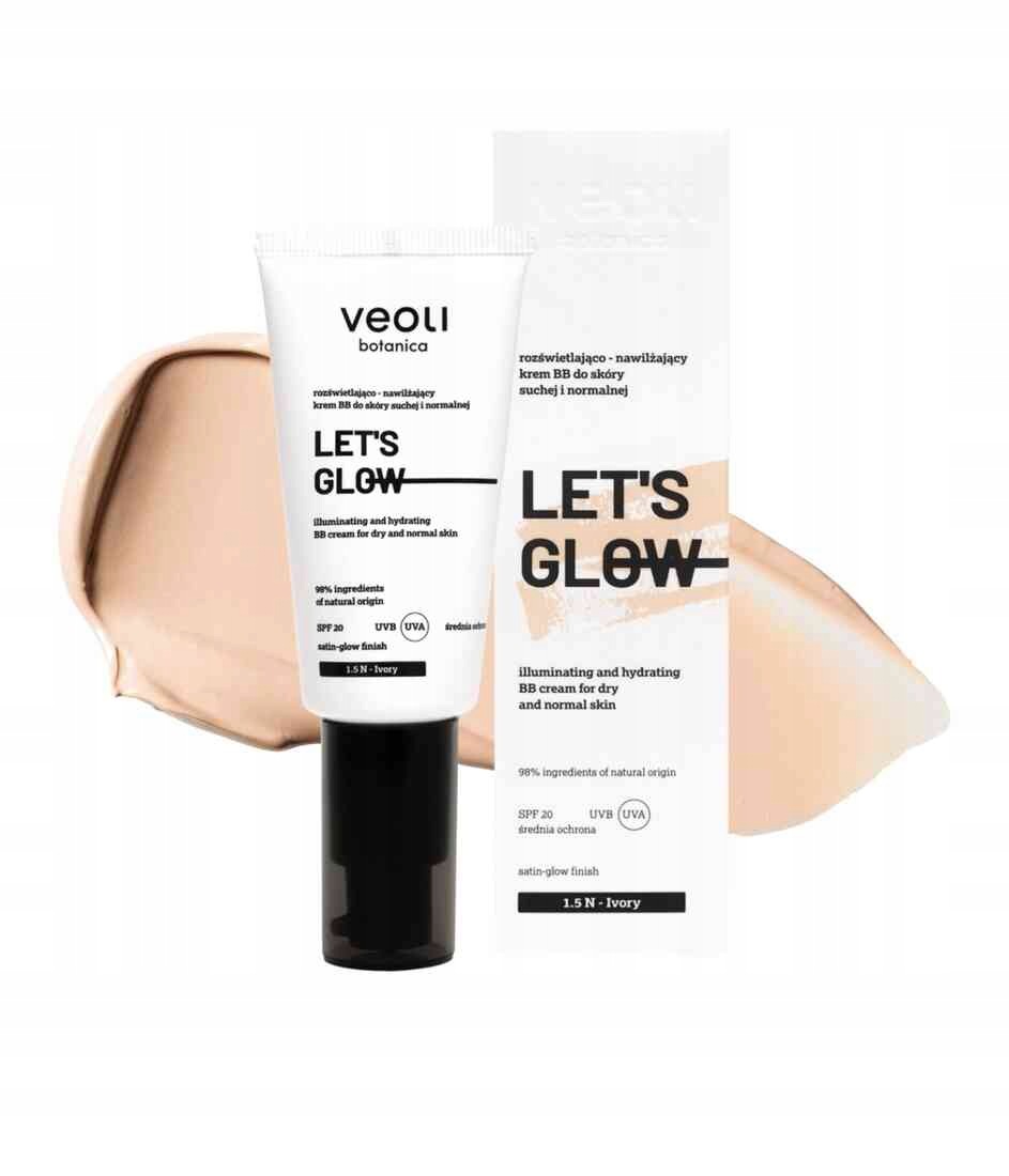 Veoli Botanica Rozjasňující a hydratační Bb krém SPF20 1,5 N Ivory