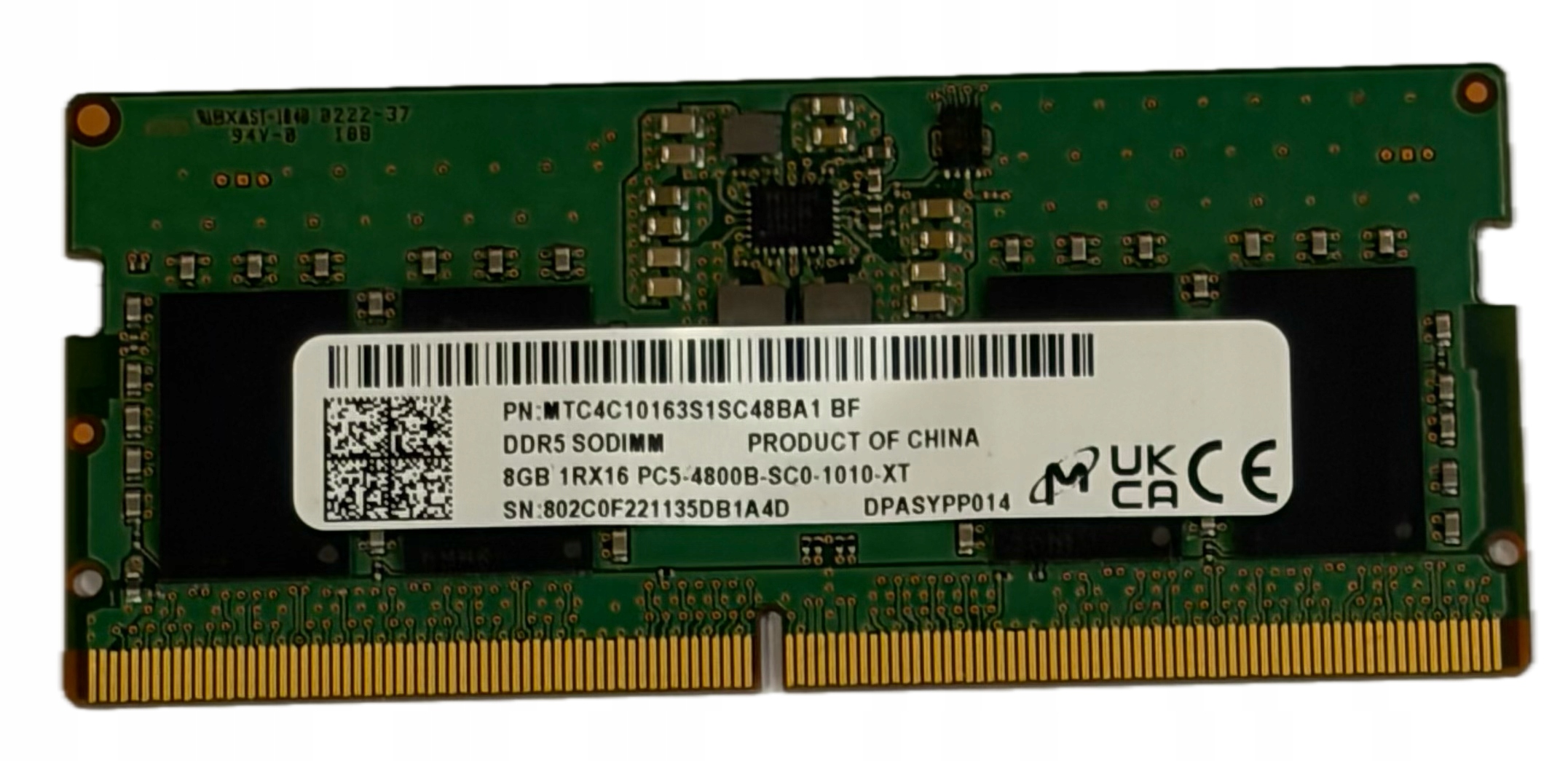 Ddr5 4800 Micron w Pamięć RAM 8 GB - Części do laptopów - Allegro.pl