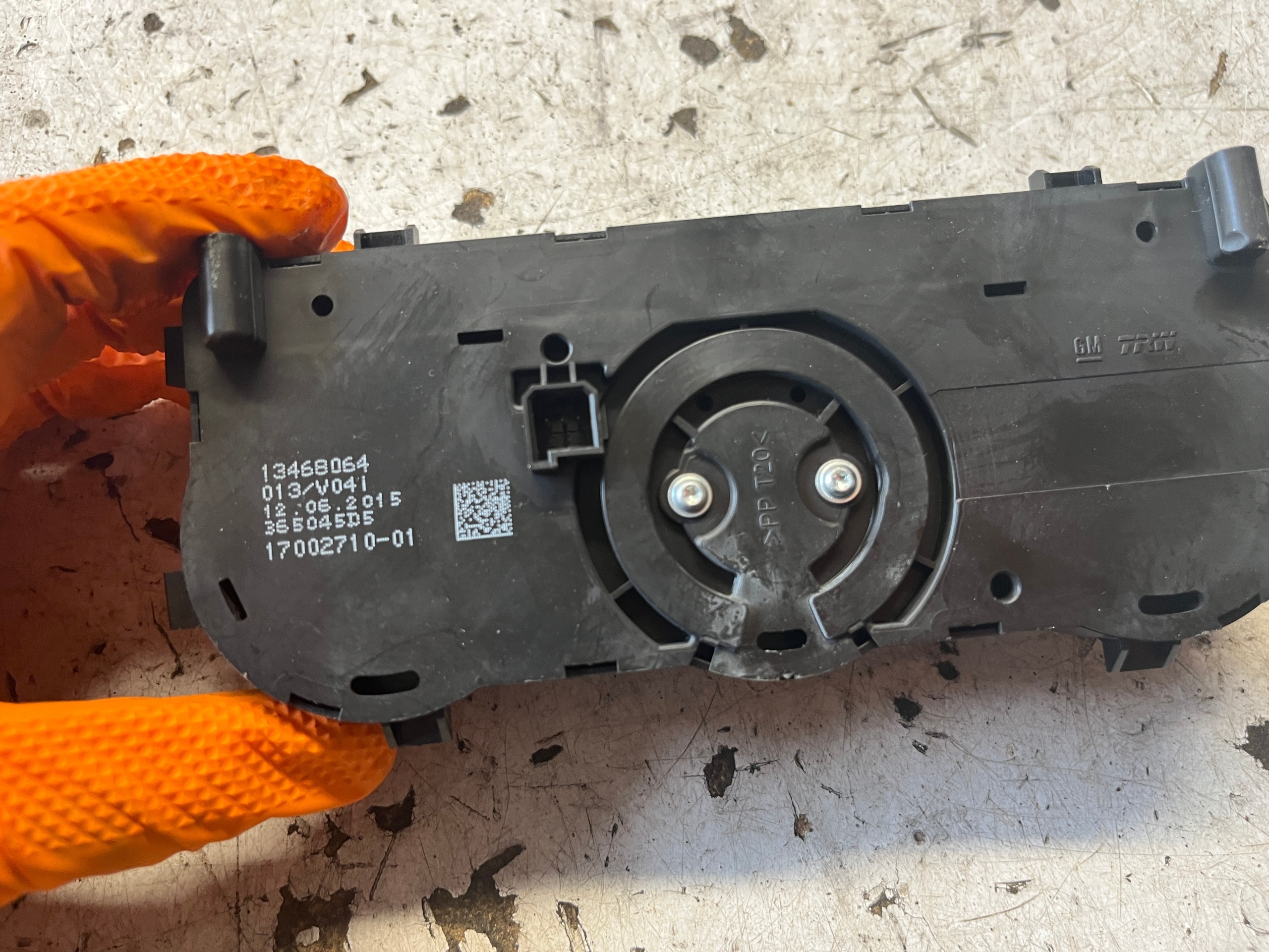 OPEL CORSA E ADAM Unite commande clima CLIMATRONIC 13468064