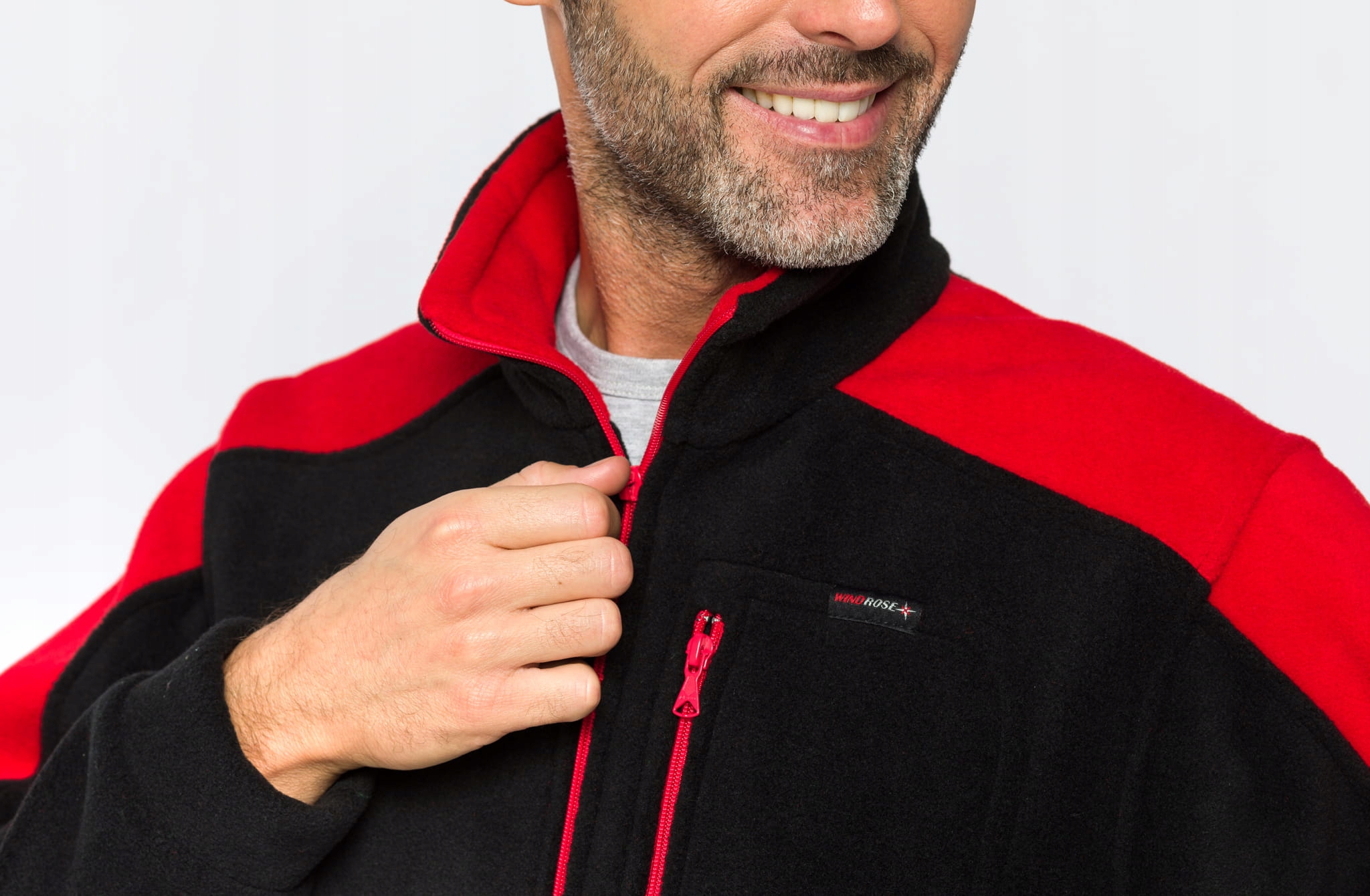 Bluza z Polaru POLAR niesamowicie CIEPŁY GRUBY M Rodzaj bez kaptura rozpinane