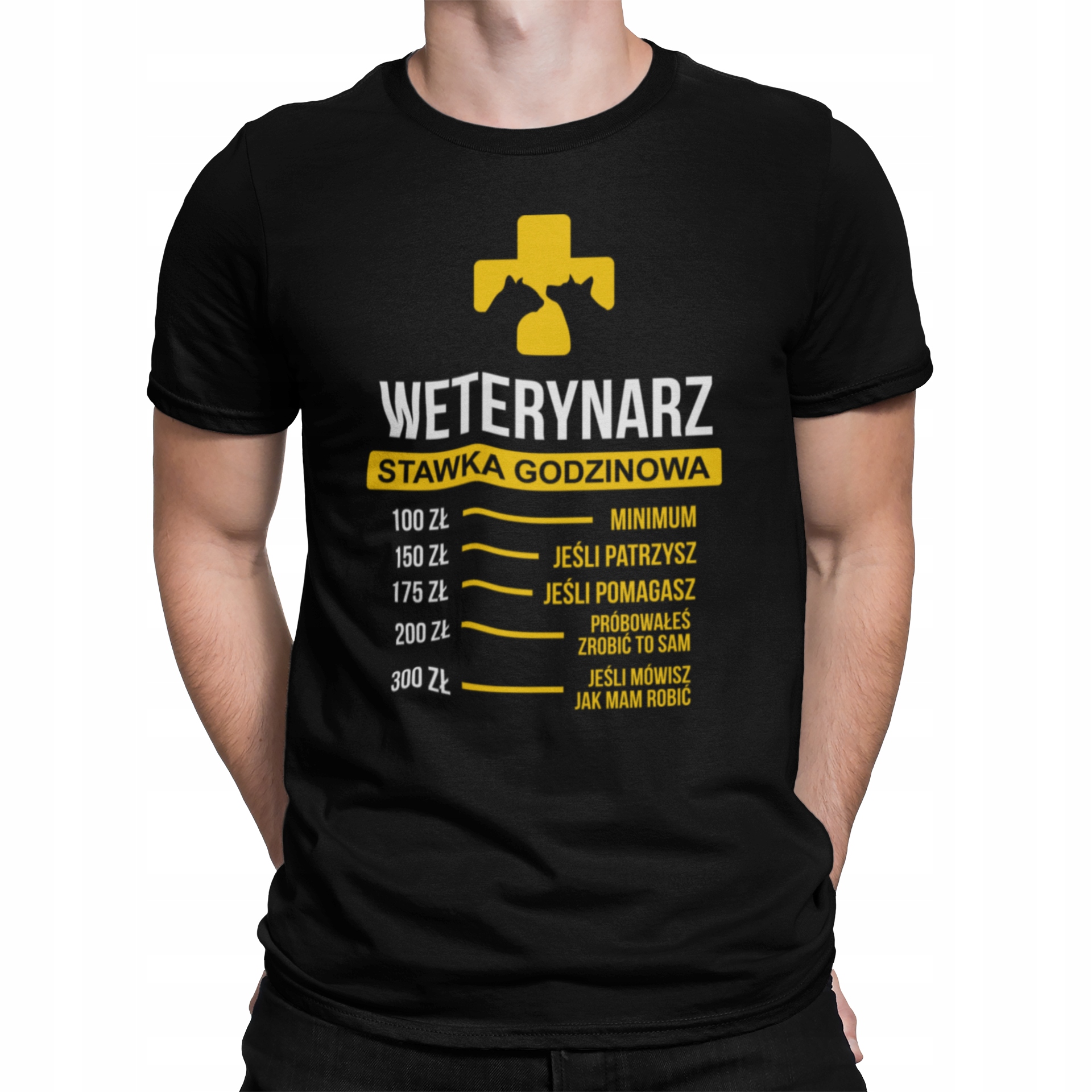 

Koszulka Weterynarz Stawka Godzinowa