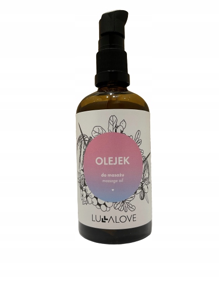 LULLALOVE NATURALNY OLEJEK DO MASAŻU CIAŁO 100ML