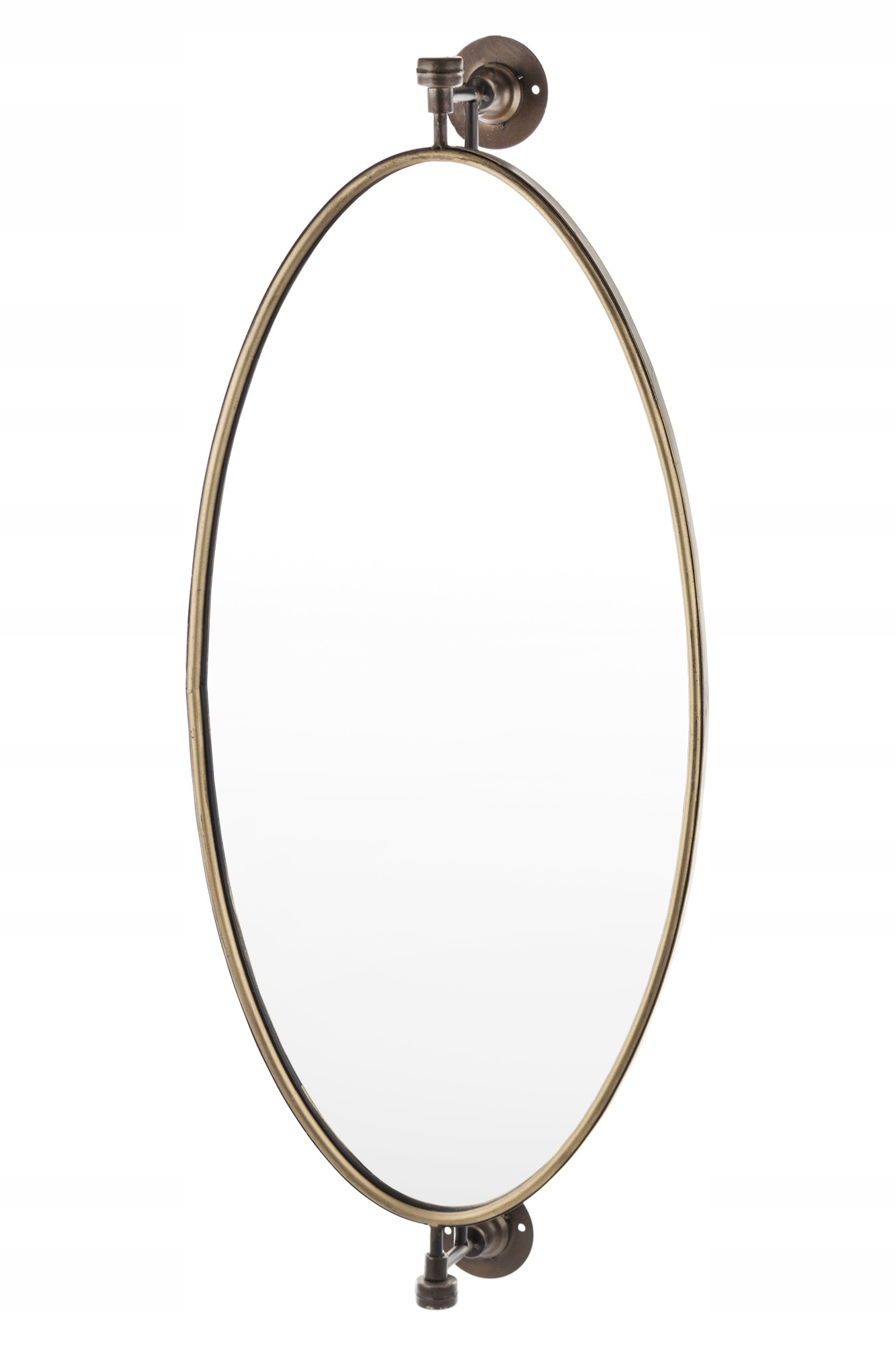 

Lustro Owalne Ścienne Vintage Loft 92x38 CM
