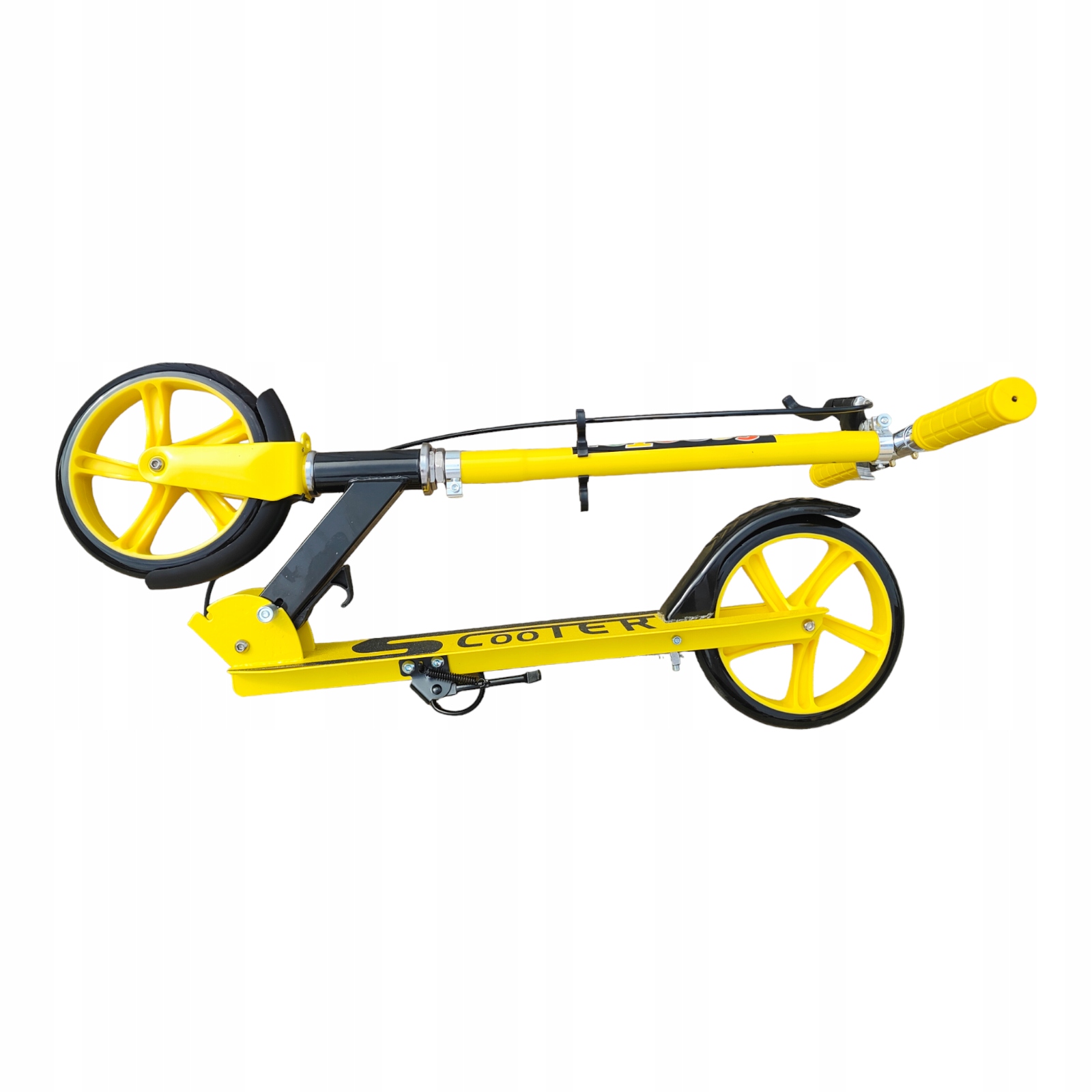 HULAJNOGA DUŻE KOŁA 20cm dla DZIECKA DOROSŁEGO SKŁADANA RĘCZNU HAMULEC Liczba kół 2