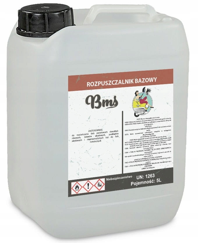 

Bms Rozcieńczalnik Bazowy Rozpuczalnik Do Baz 5L