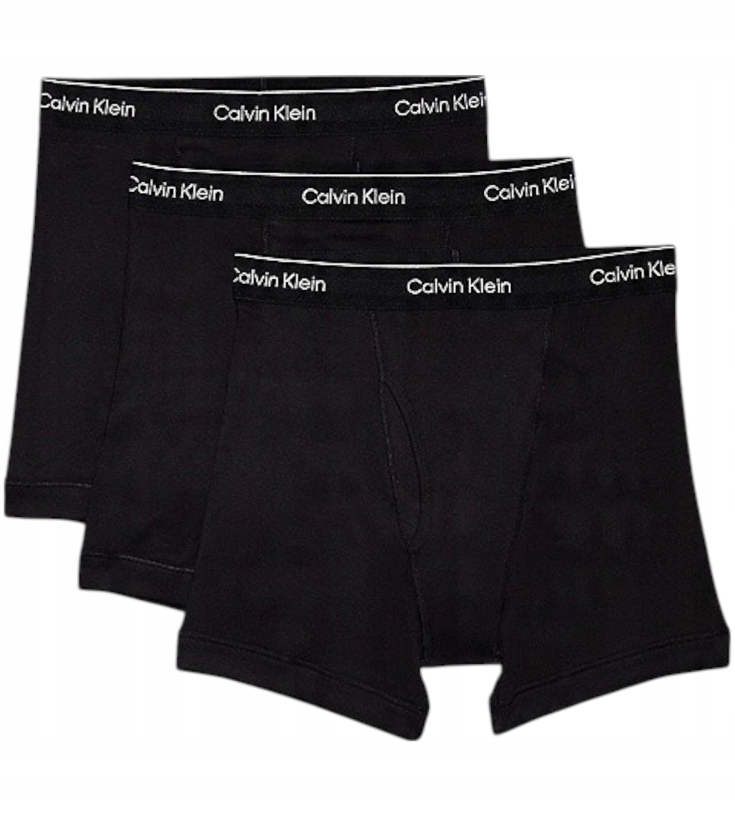slipy boxerky Calvin Klein NB4003A001 3-pack bavlna černé L