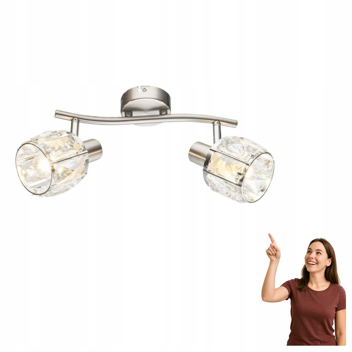 Lampa spot reflektor Kris 54356-2 Globo