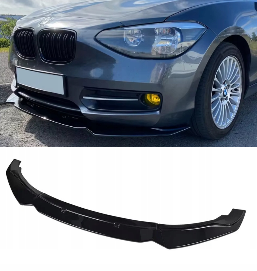 Rozbočovač Nárazníka S Obyčajným Čiernym Leskom Pre Bmw F20 F21 2010-2019
