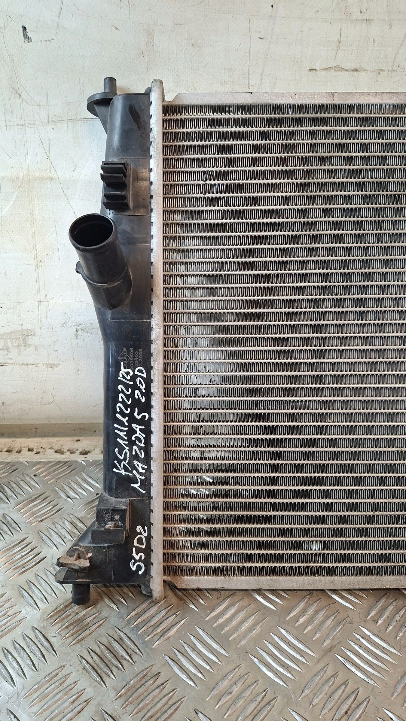 water cooler MAZDA 5 CR 2.0D