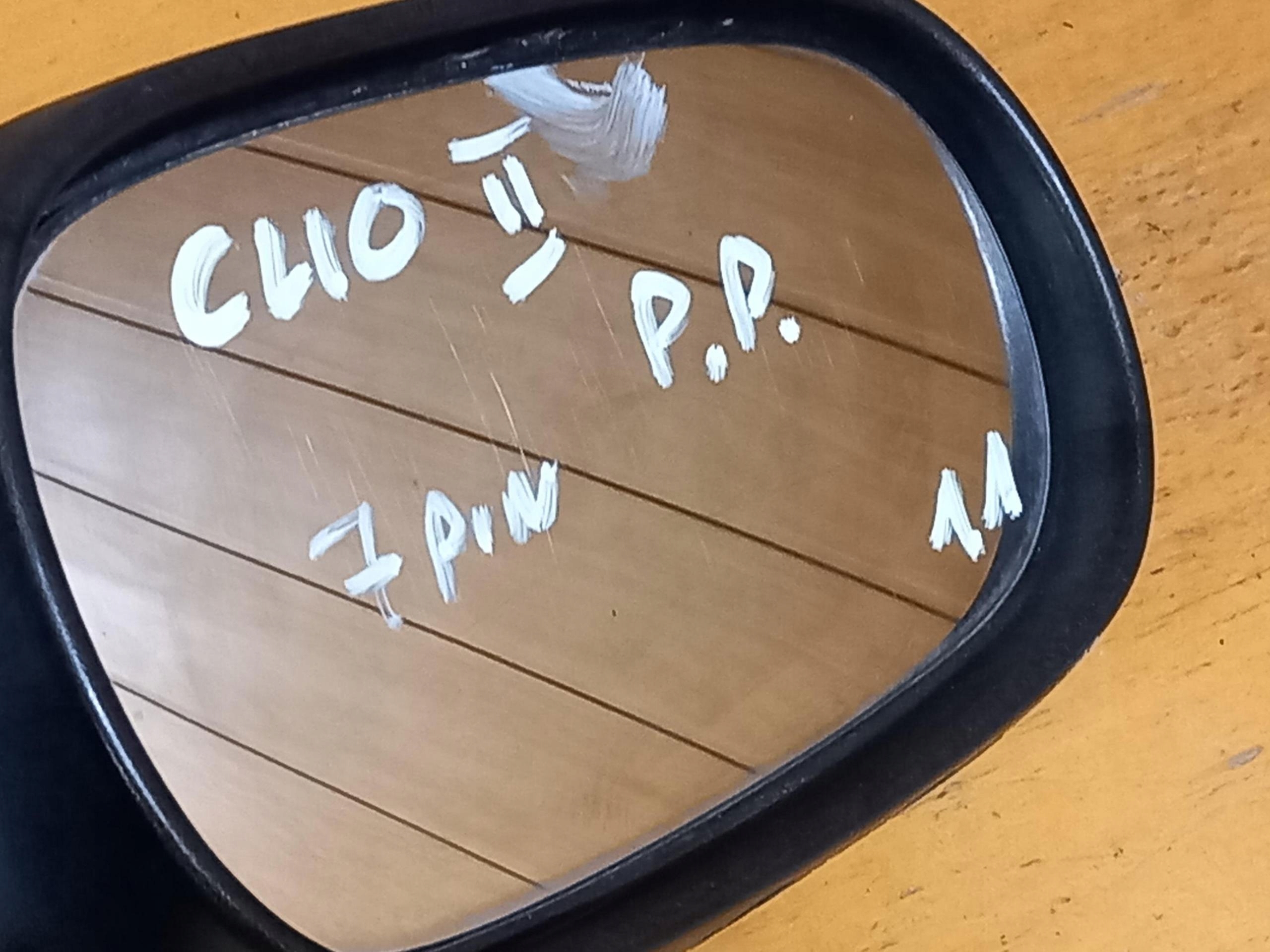 mirror right RENAULT CLIO II 7 PIN 01-05 EU