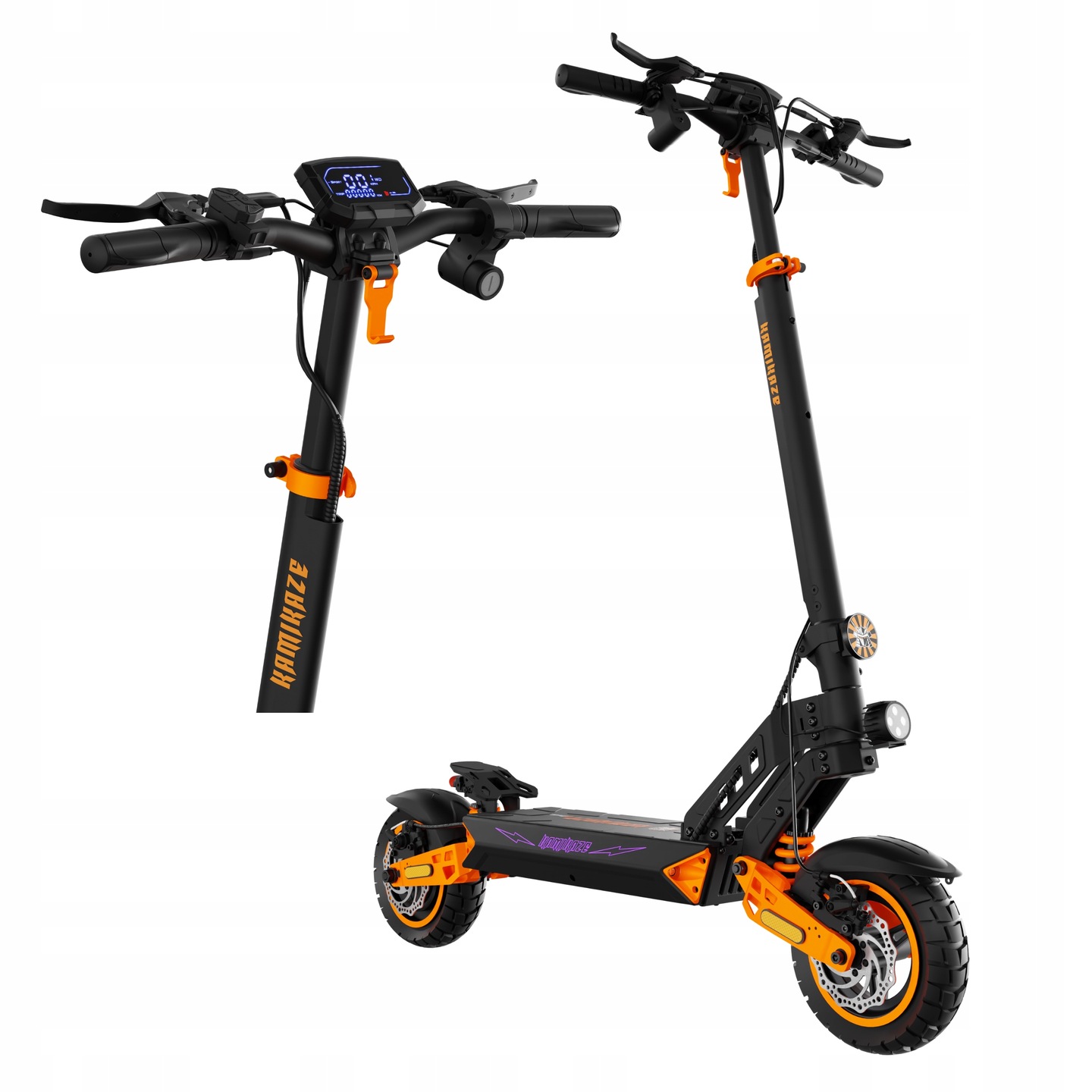 Kamikaze K1 Plus Elektrická koloběžka ze stanice 1000W 20Ah 20 km/h