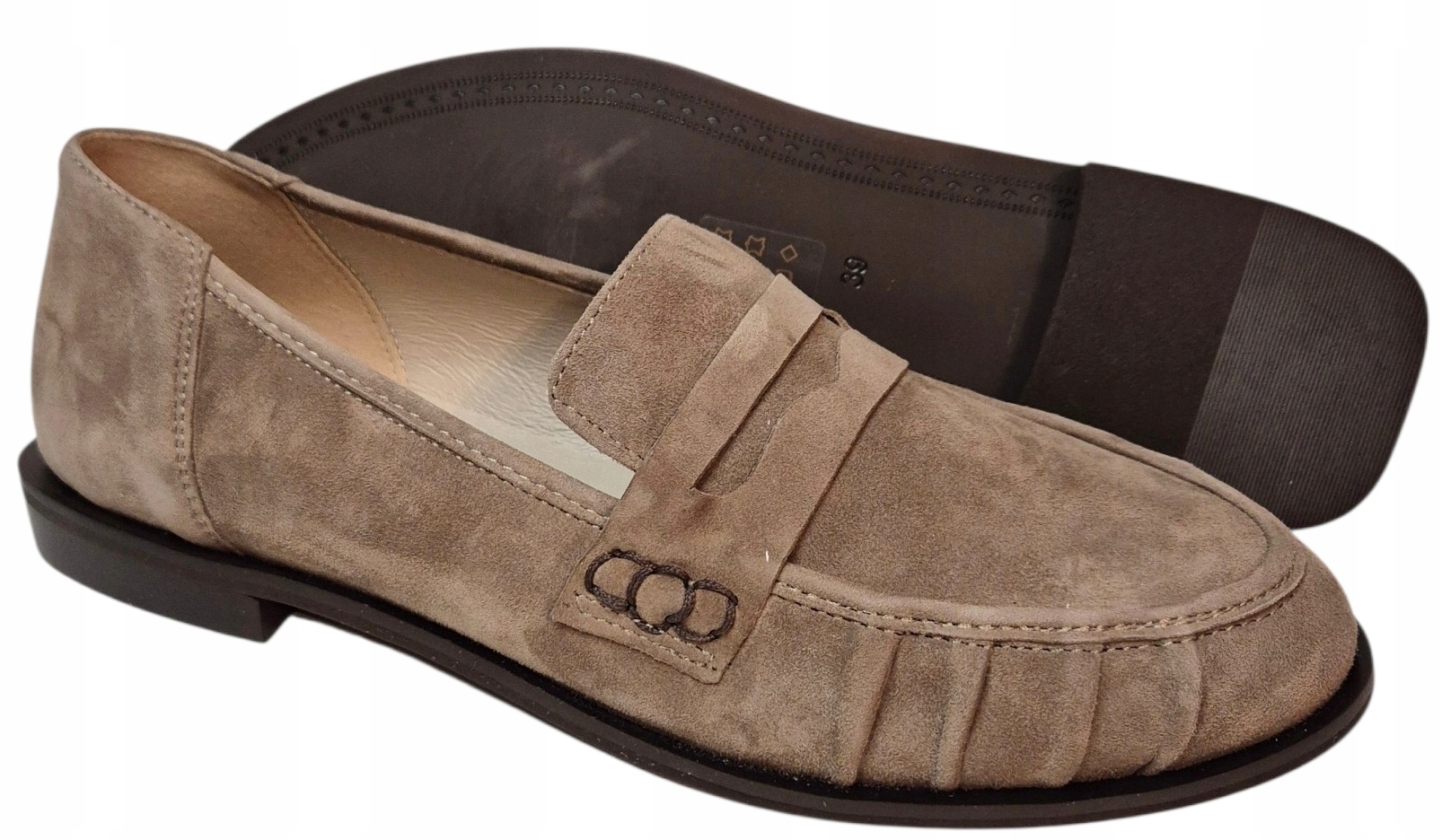 Gamis 8127 Lordsy Světle hnědá semišová kůže vel. 41