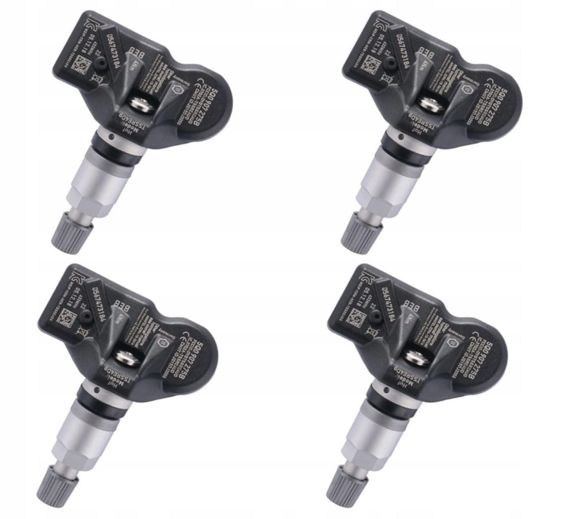 4X Snímače Tpms Audi Golf Jetta Polo Passat Tiguan 5Q0907275B 5Q0 907 275B