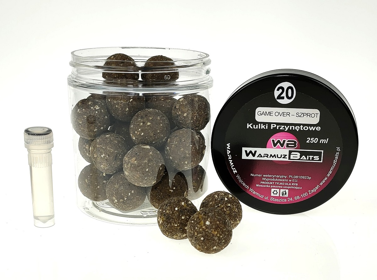 Kulki Hookers Game Over Szprot 20mm Warmuz Baits