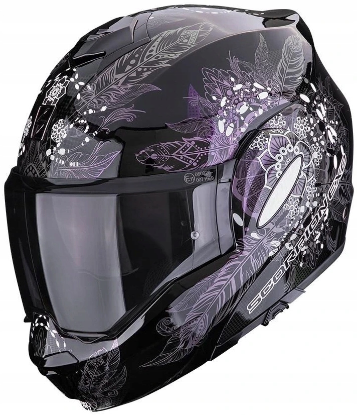 Scorpion Exo-tech Evo Dream Cham Motocyklová Prilba Čeľusťová Xs