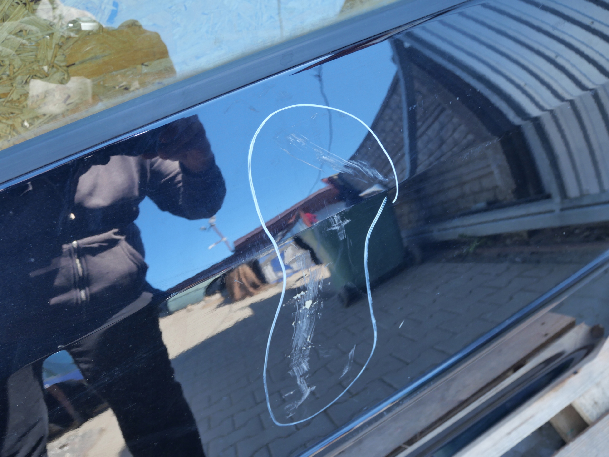 VW TOURAN front right door