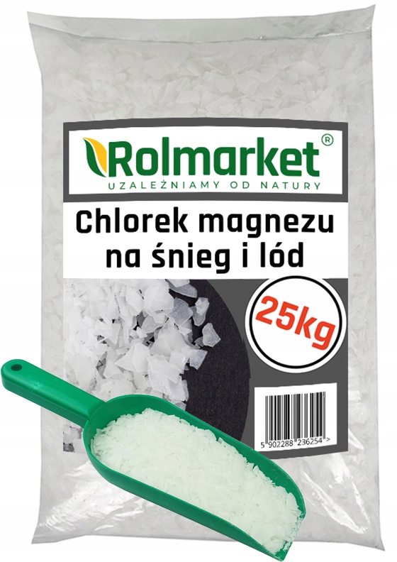 

Świeży Chlorek Magnezu usuwania śniegu lodu 25kg