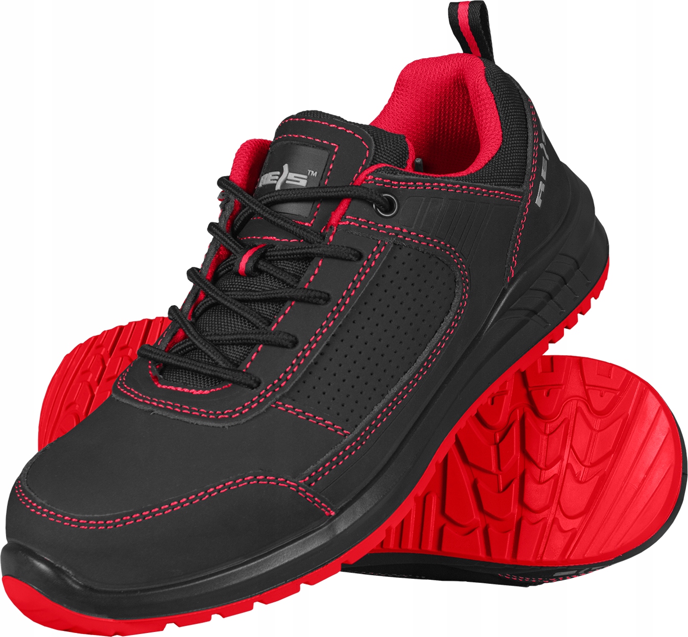 Buty robocze ochronne bezpieczne S1P skóra Reis Jupiter r. 43