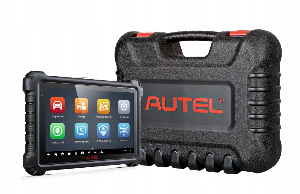 Autel MaxiPRO MP900BTKIT 2 Kufry Sada Adaptérů Obd Polský Prodejce Autel