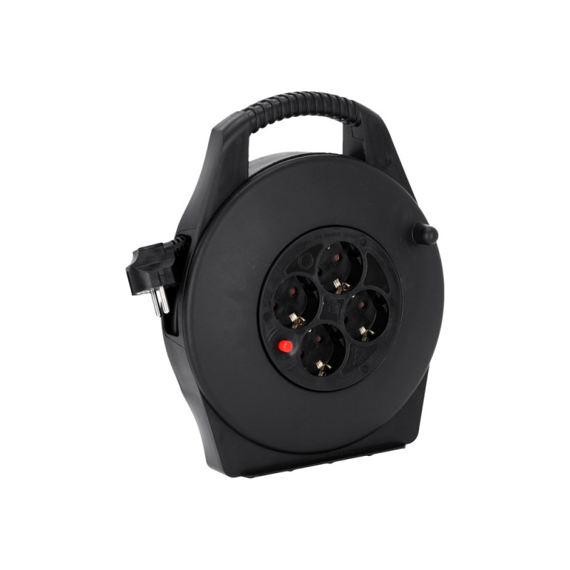 Adam Hall 3 Star CD 10 Pwr Napájecí kabel bubnový 4-násobný Schuko, 10 m