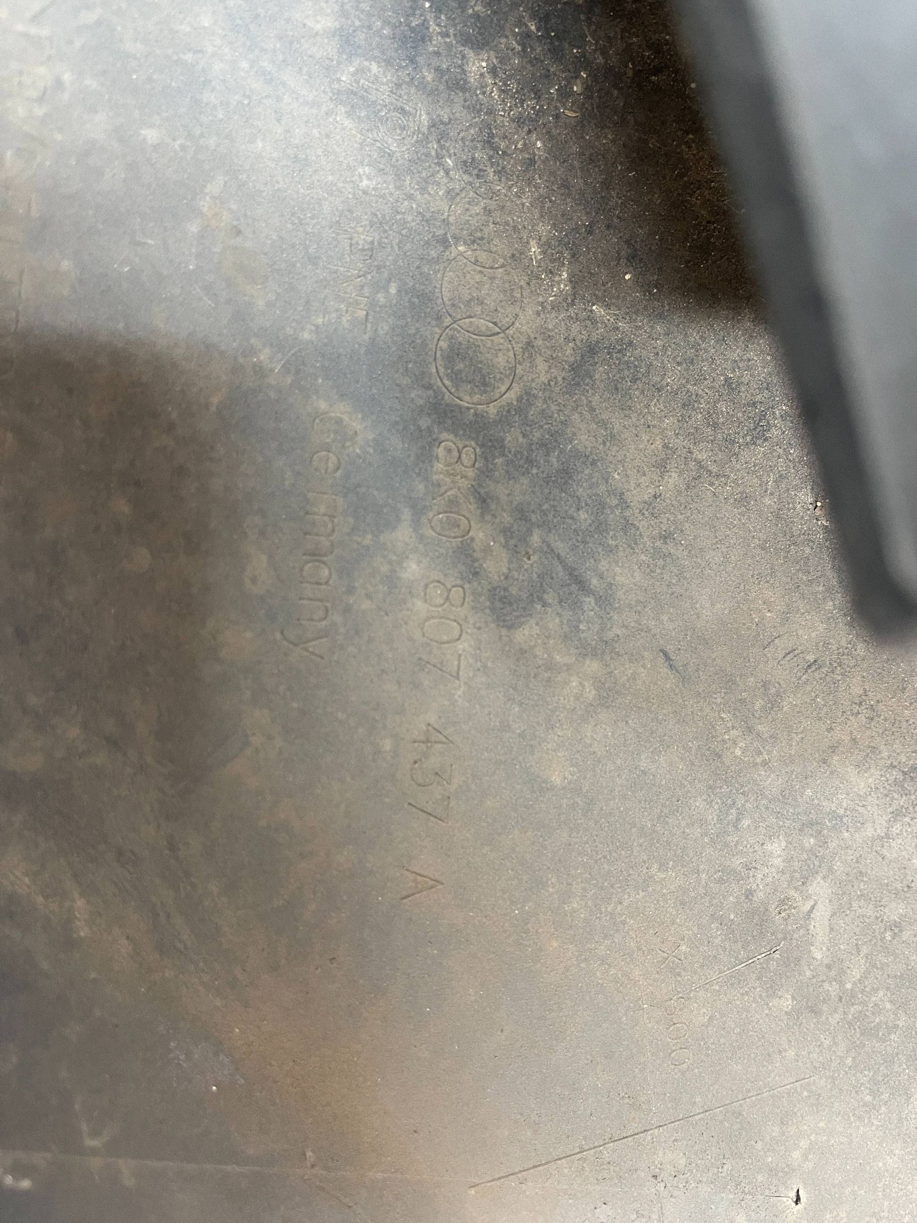 front bumper front AUDI A4 B8 8K 08- washers PDC