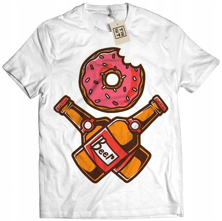 

Koszulka Męska T-shirt Simpson Homer Bard XL