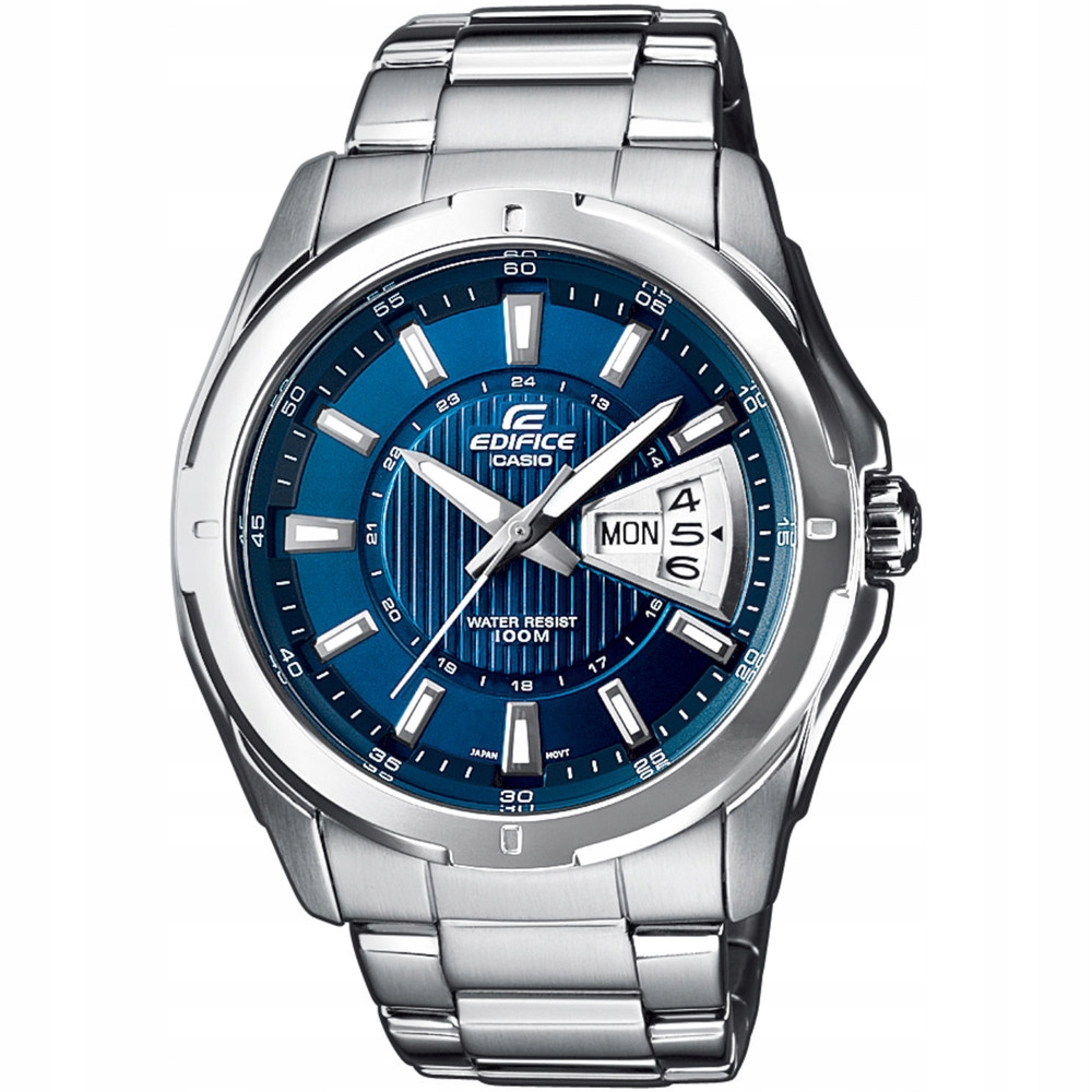 Casio Edifice EF-129D-2AVEF 100m Stříbrný