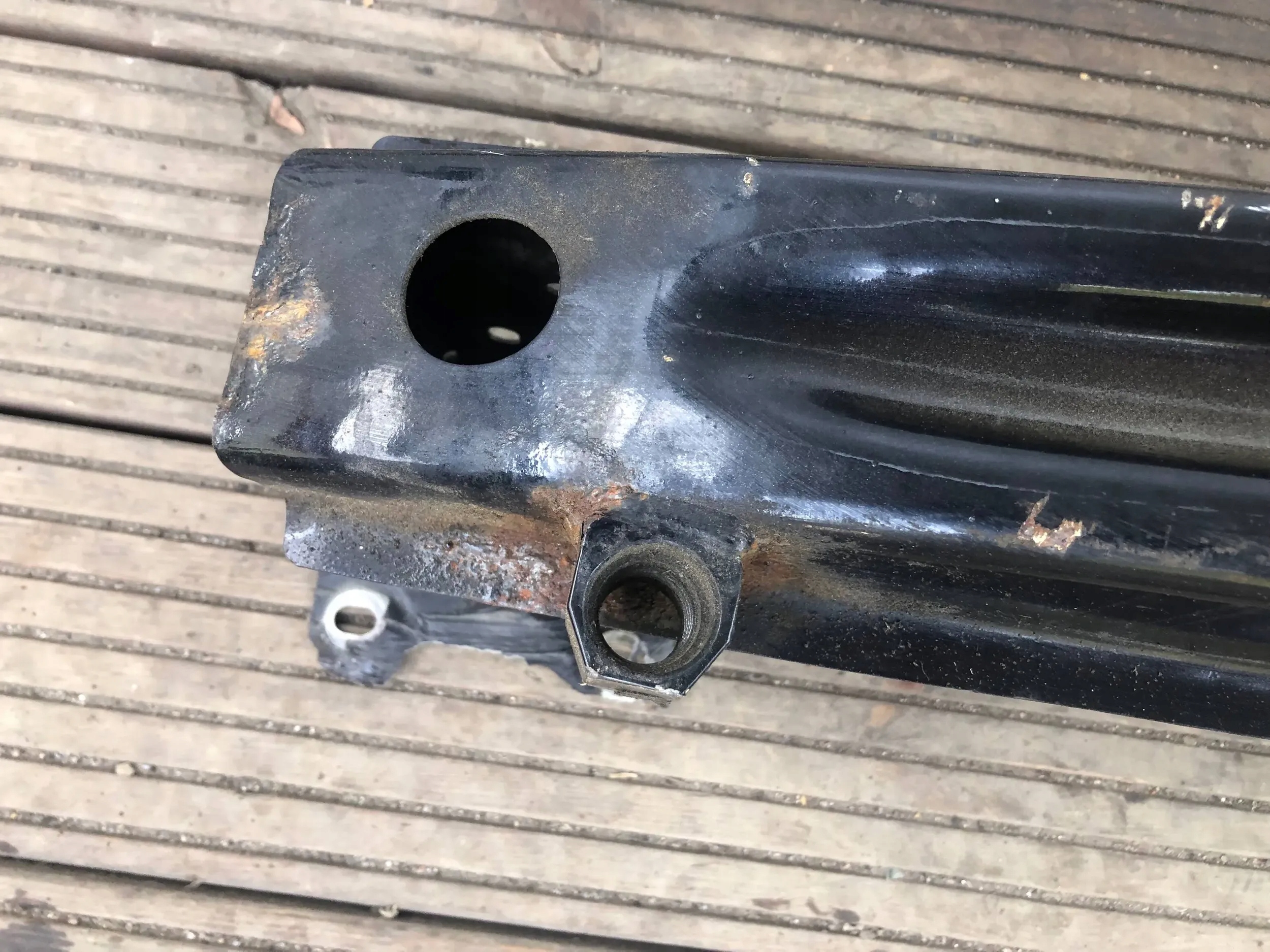 bumper support rear part SKODA OCTAVIA III VRS KOMBI