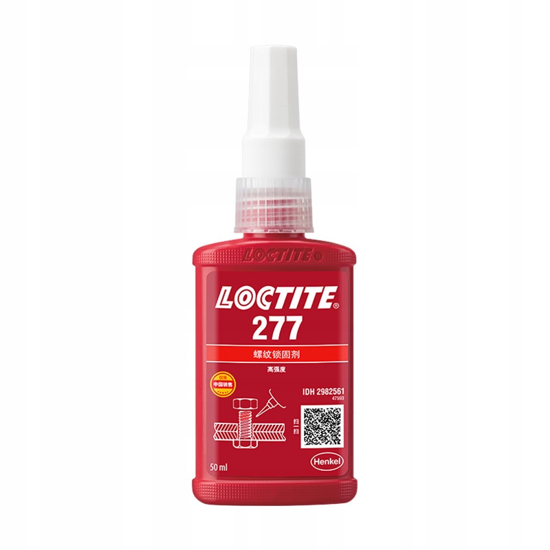 Loctite 277 – Klej anaerobowy do dużych gwintów 50ml – trudno demontowalny