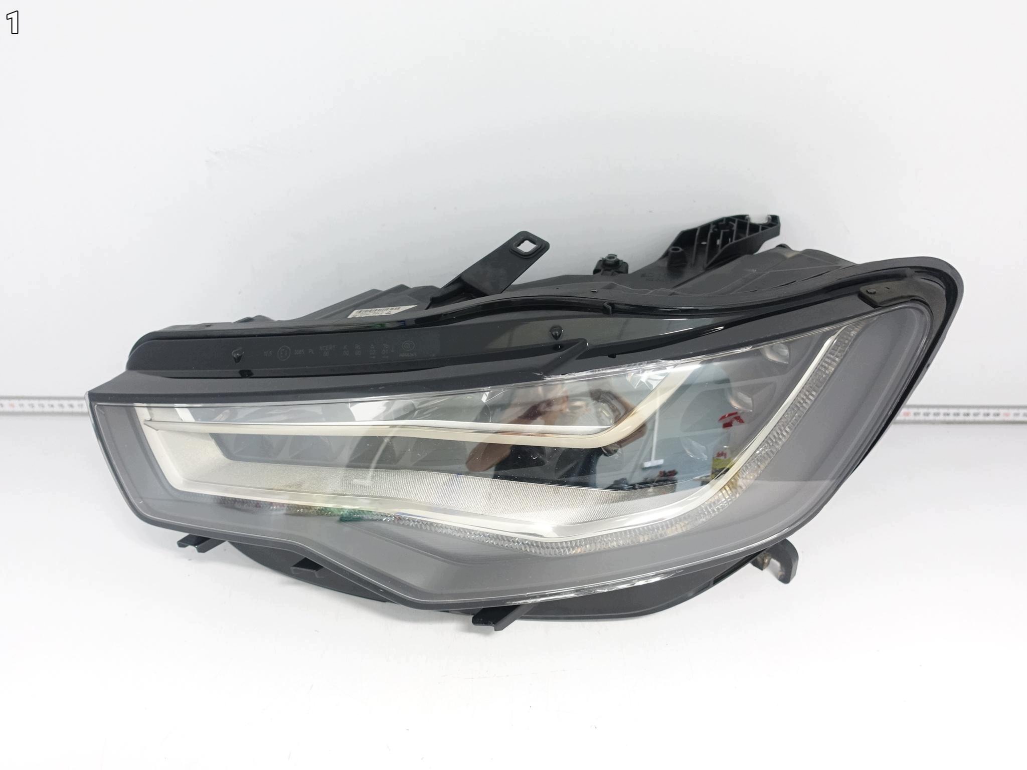 AUDI RS6 4G0 AVANT C7 13-15 light FULL LED left front EUROPA dark black
