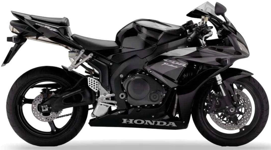 Samolepky Juula Pro Honda Cbr 1000 Rr 2007 Fireblade Černá Grafit NHB01