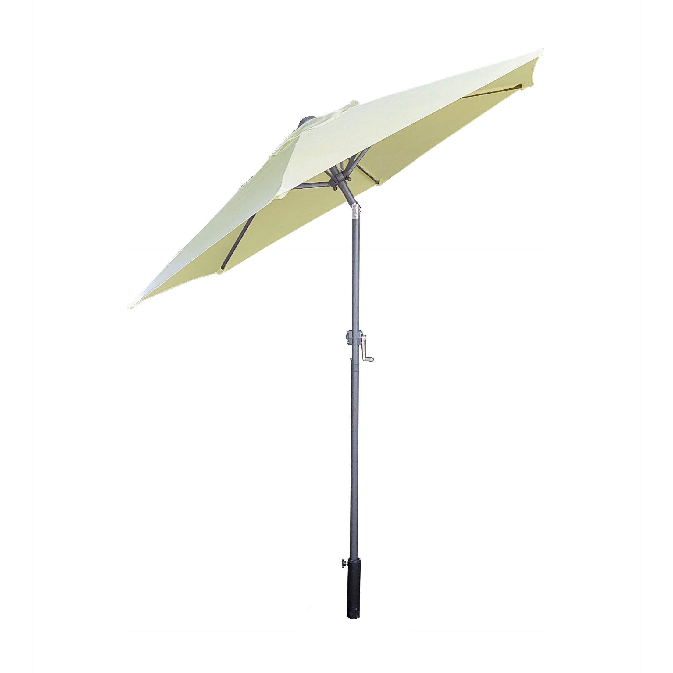 Parasol Ogrodowy Na Balkon Łamany Pochylany 210 X 220 CM Ecru Evelo Meven