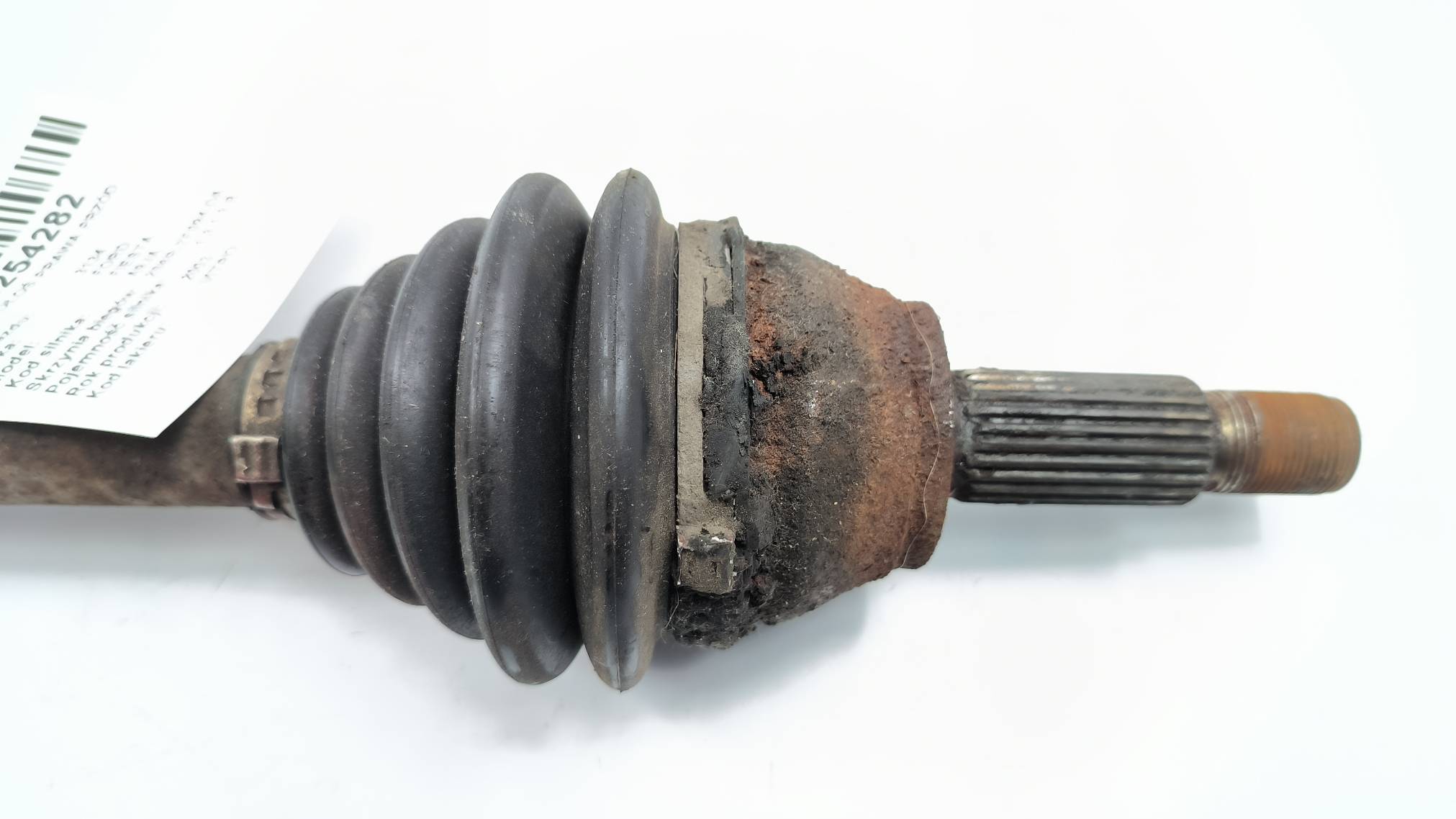 semi-axis left front FORD FIESTA MK6
