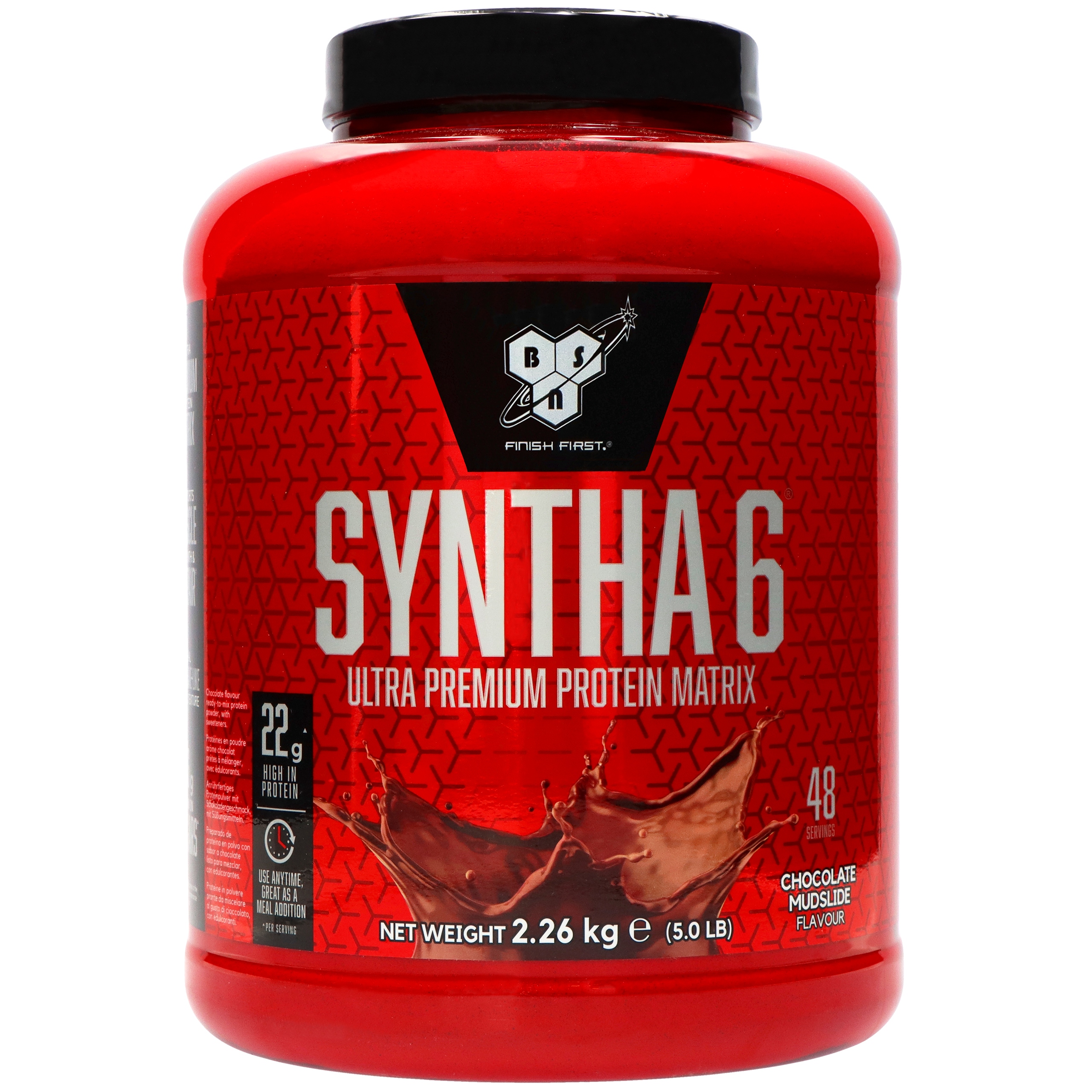 Syrovátkový Protein Bsn SYNTHA-6 2260 g Kazeinian Wpc Doplněk Stravy Masa
