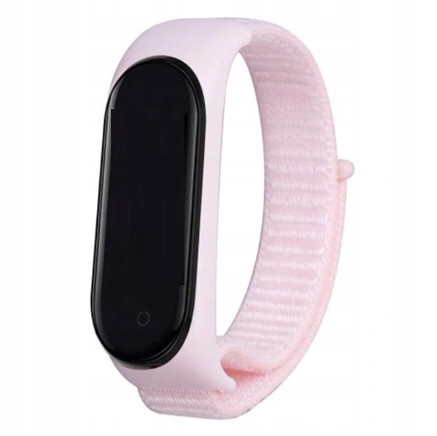 

Pasek Opaska Xiaomi Mi Band 3 4 5 6 Jasnoróżowy