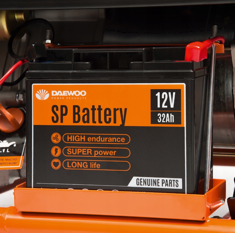 Agregat dwupaliwowy Daewoo GDA7500DFE LPG/Pb 6kW Model GDA 7500DFE