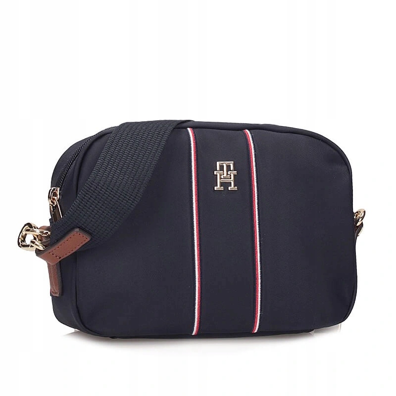 Dámská kabelka Tommy Hilfiger AW0AW17710 0GY Popette Camera Bag tmavě modrá