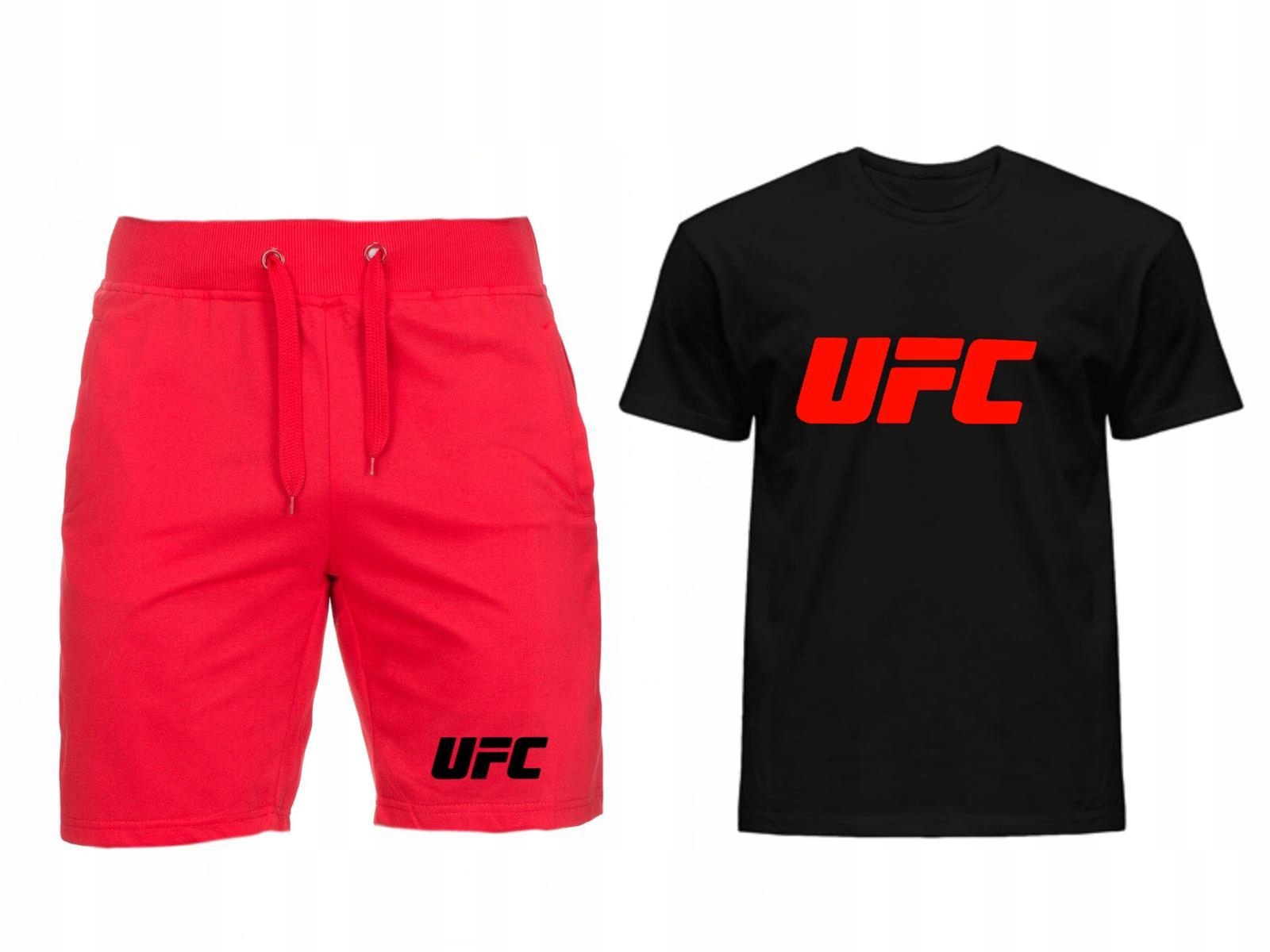 Komplet Tričko Krátké Kraťasy Ufc Pánské XL