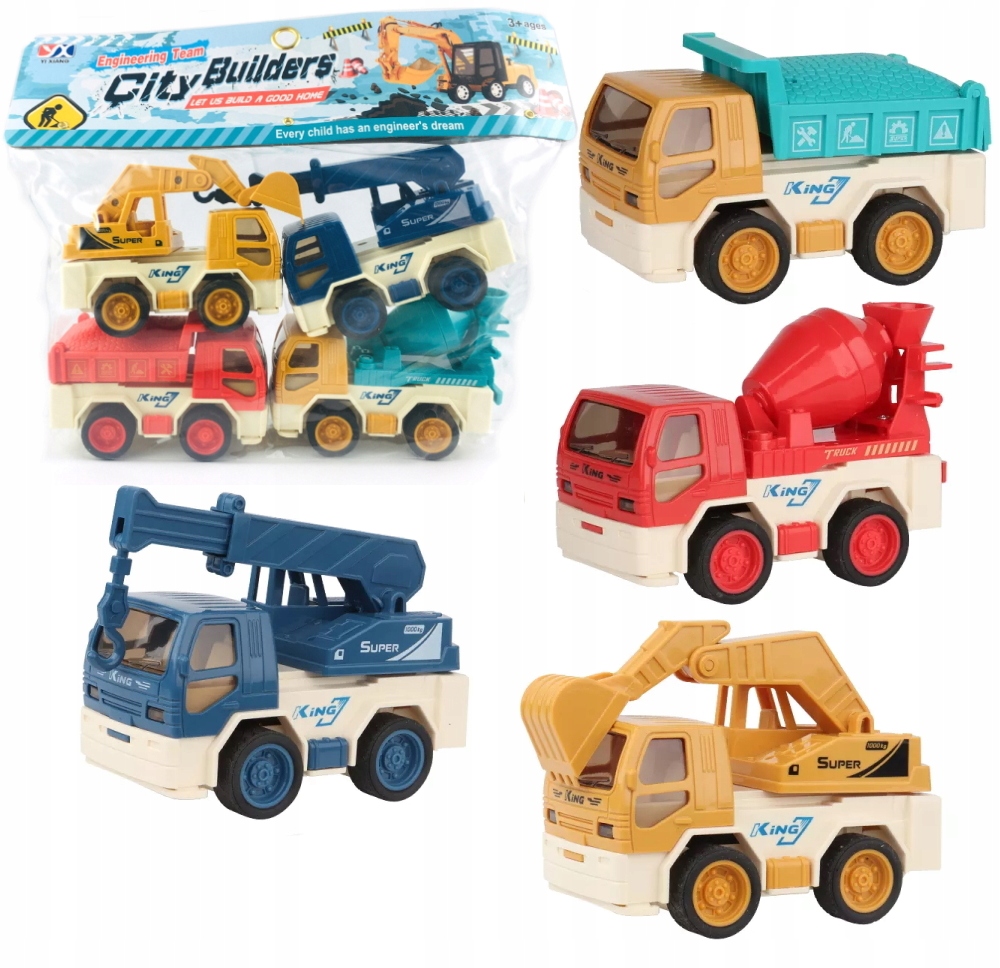 AUTA BUDOWLANE KOPARKA BETONIARKA DŹWIG WYWROTKA