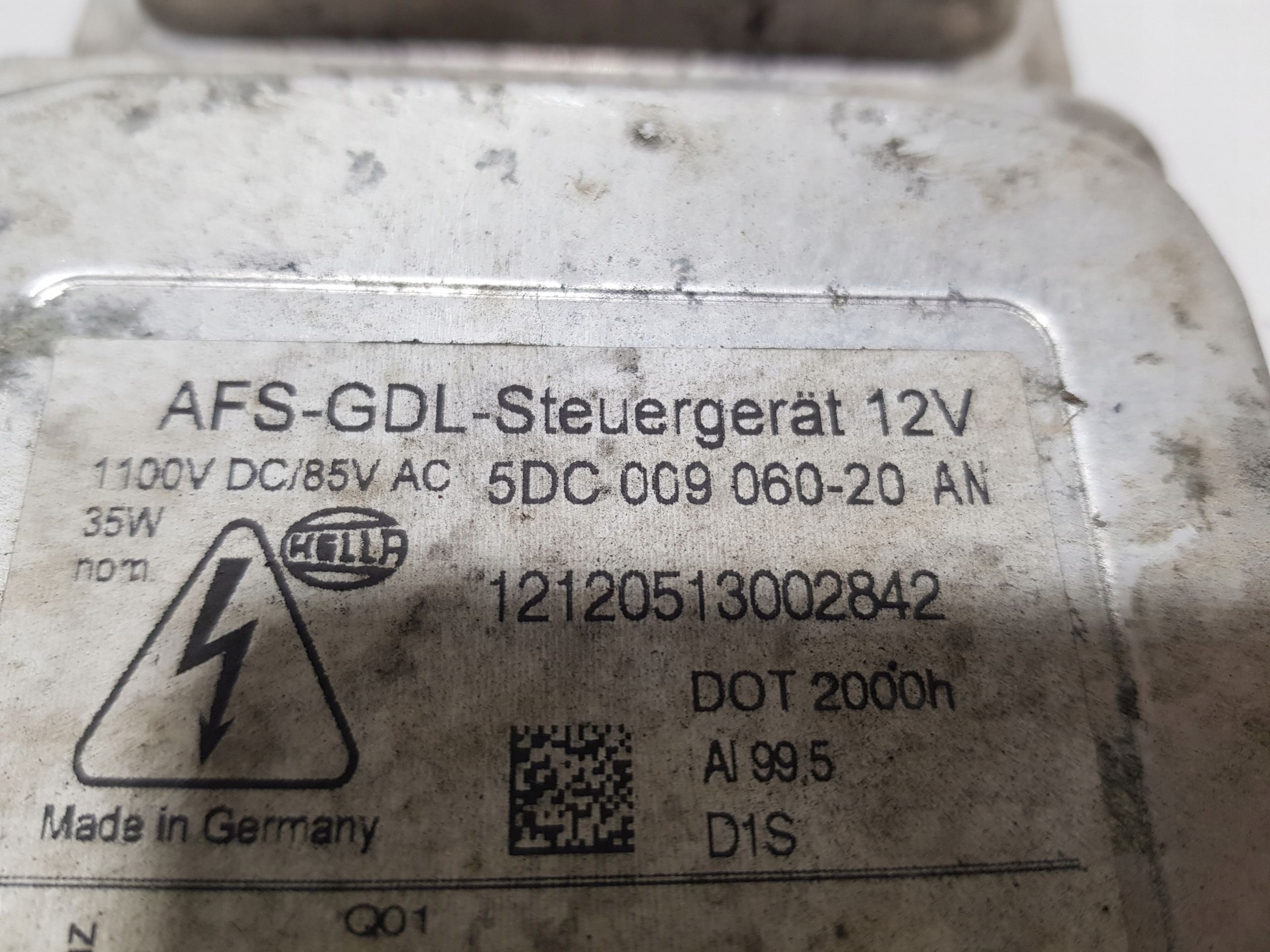 control unit XENON MERCEDES W212 W207 5DC009060-20AN