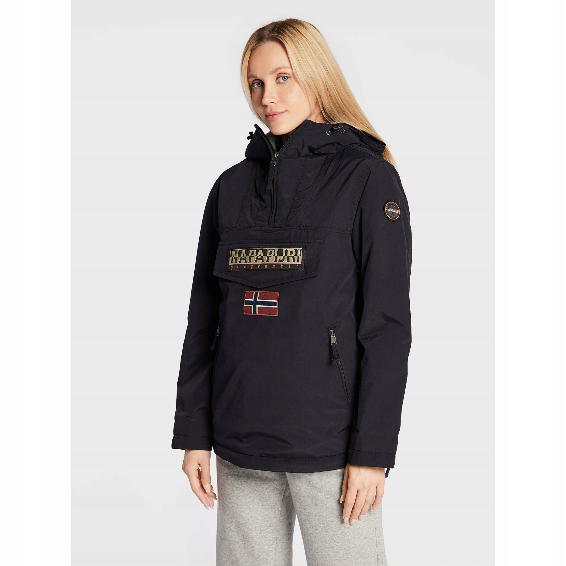 Damskie Kurtka anorak NP0A4GM6 czarny