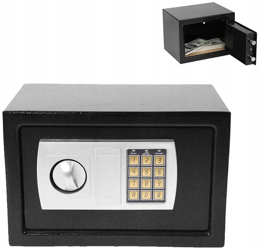 

8,5L Sejf Elektroniczny Dayplus Kod Klucz