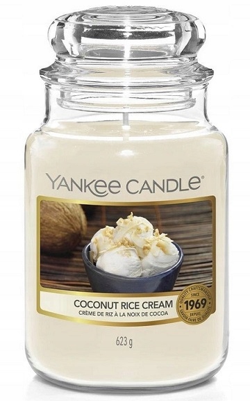 

Yankee Candle Świeca Coconut Rice Cream duża 623g